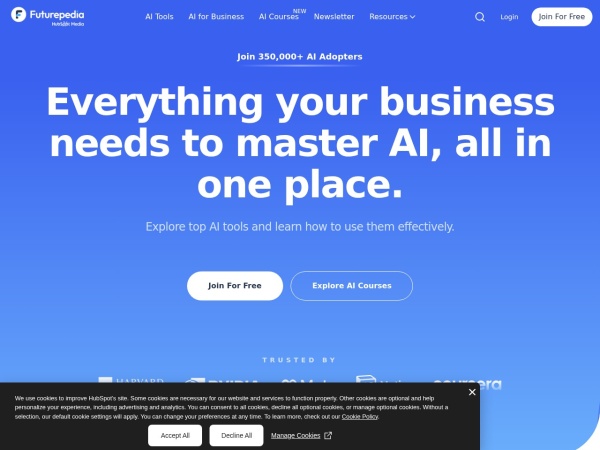 Futurepedia 网站预览