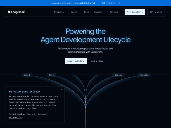 LangChain 网站预览